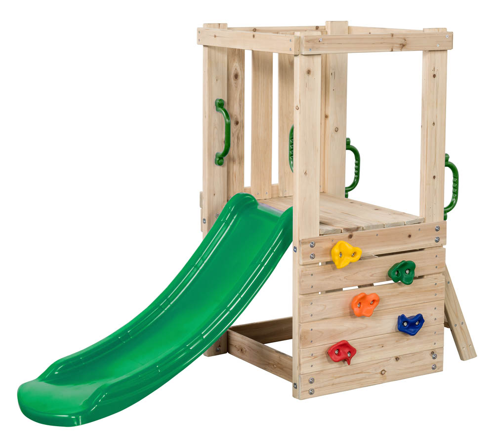 Swing King Mari - Speeltoren - 29 Kilogram - Groen - Hout