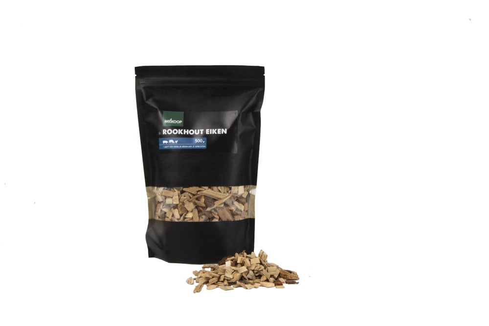 Welkoop - Rookhout Eiken - 500 Gram - Bruin - Eiken Welkoop - Rookhout Eiken - 500 Gram - Bruin - Eiken