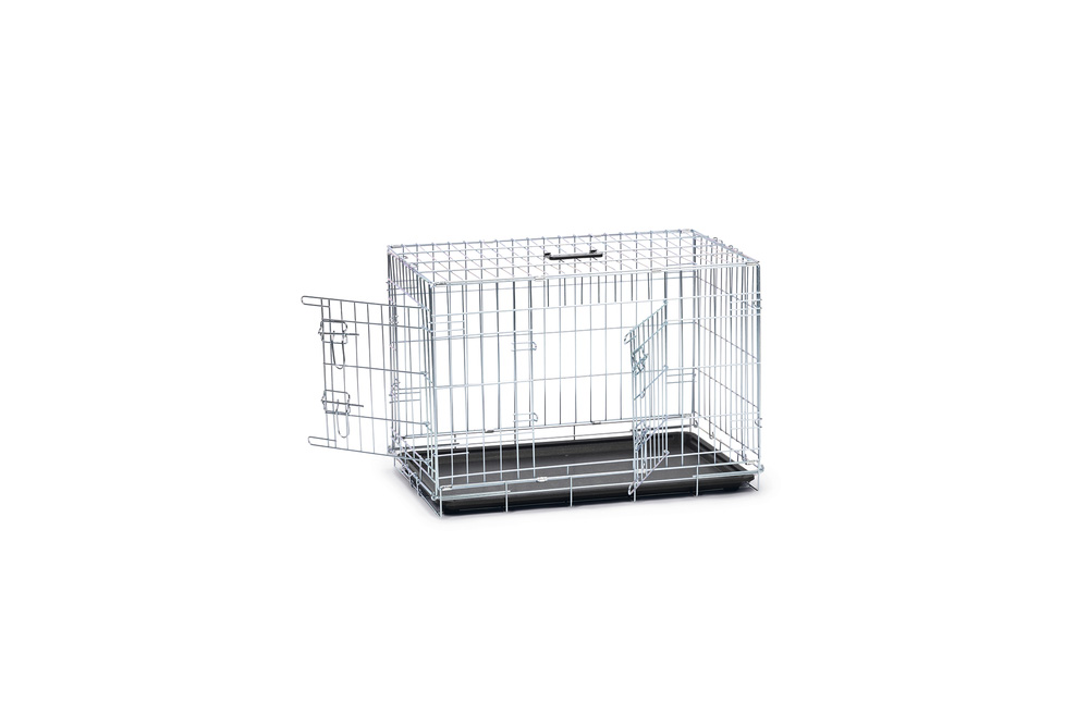 Beeztees - Hondenbench - Zilver - 8x51.5x36 cm - XXS