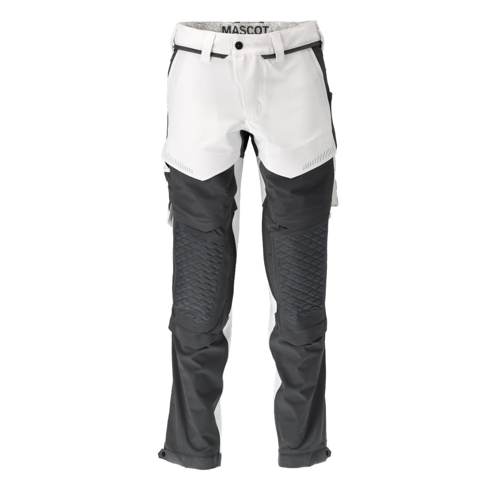 Mascot Customized 22279 - Werkbroek - Wit / Grijs - 51 - 76