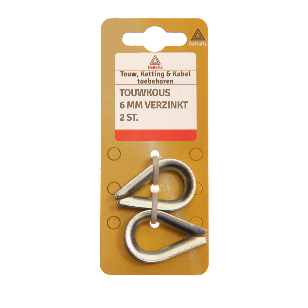 Deltafix - Touwkous - 2 Stuks - 0.6 cm Deltafix - Touwkous - 2 Stuks - 0.6 cm