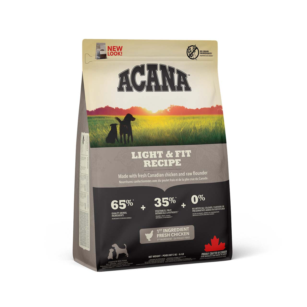 Acana Dog recipe Light - Hondenvoer - 2 Kilogram - gevogelte