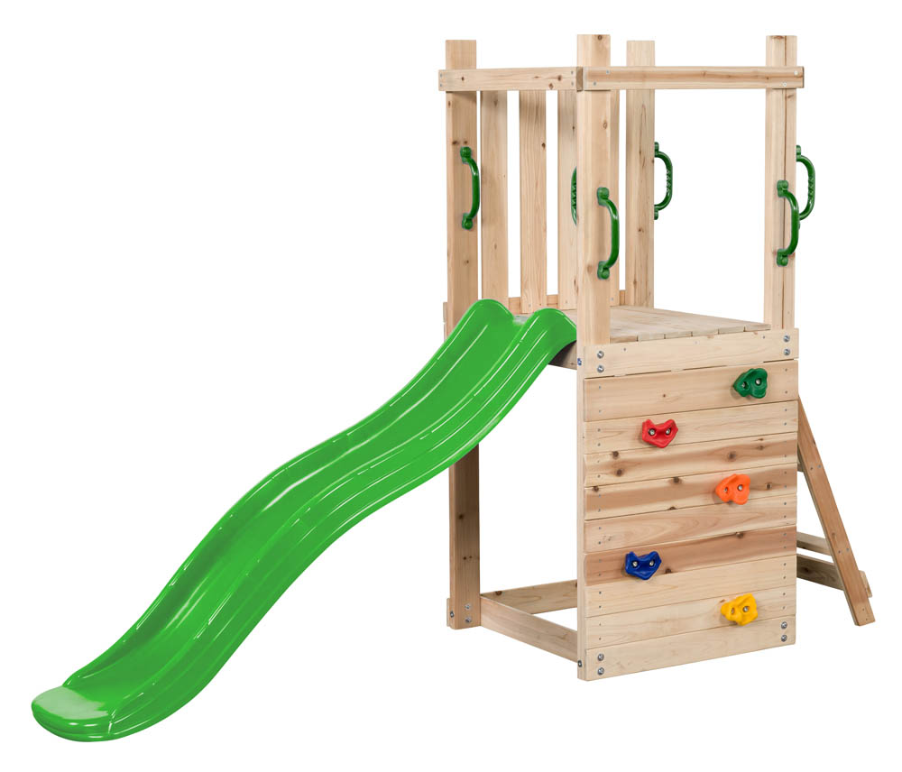Swing King Mari - Speeltoren - 32 Kilogram - Appelgroen - Hout