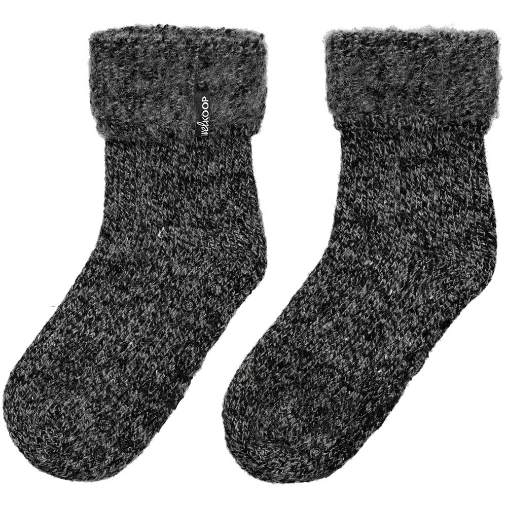 Welkoop - Huissokken - Wol - Zwart - 39-42