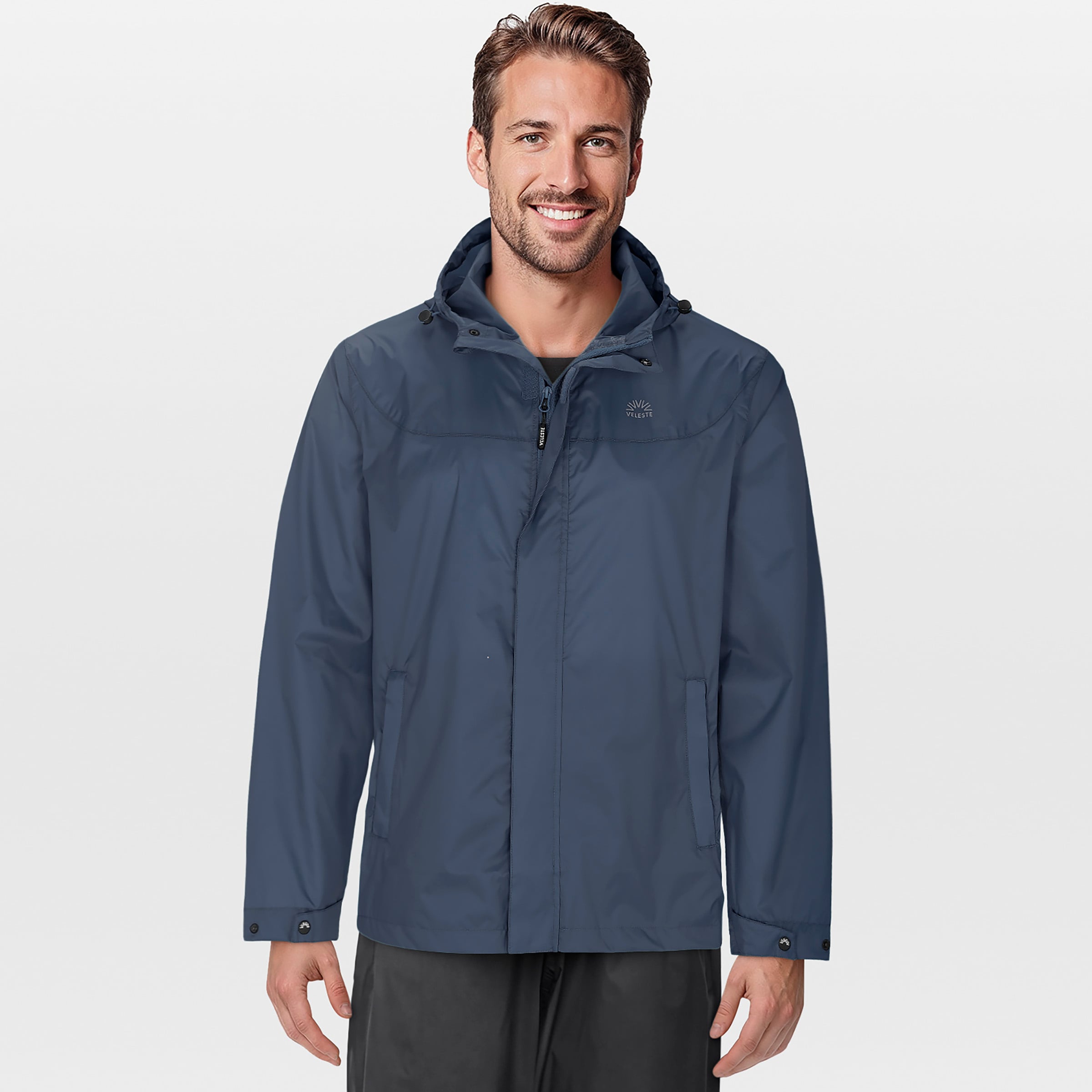 Veleste - Regenjas - Donkerblauw - 2XL Veleste - Regenjas - Donkerblauw - 2XL