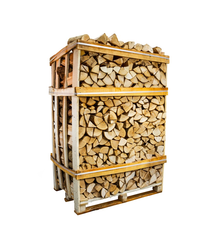 Masterfire Berkenhout en essenhout Ovengedroogd - Haardhout - 1,6m³ - 670 Kilogram