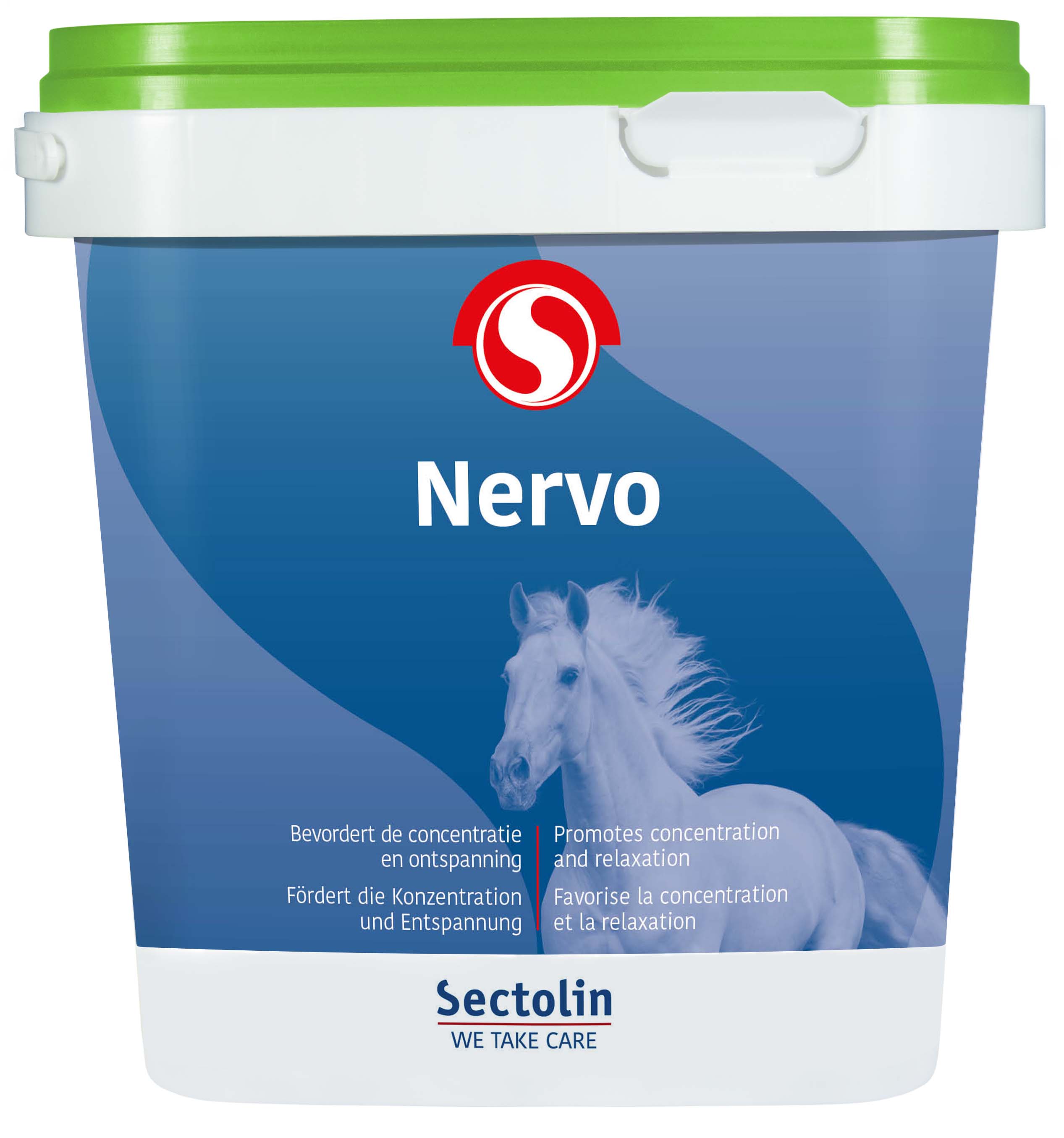 Sectolin Nervo Poeder - Kalmeringssupplement Paard - 1 Kilogram - Emmer - onbekend