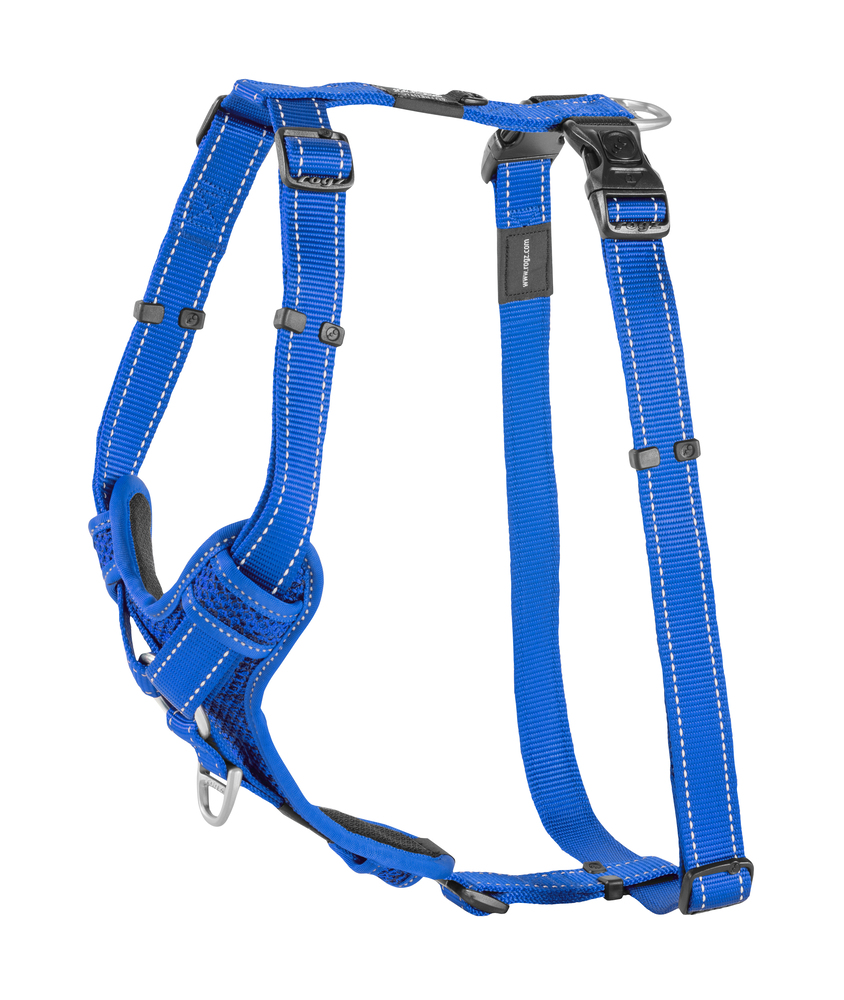 Rogz Utility Control - Hondentuig - blauw - 60 tot 100 cm