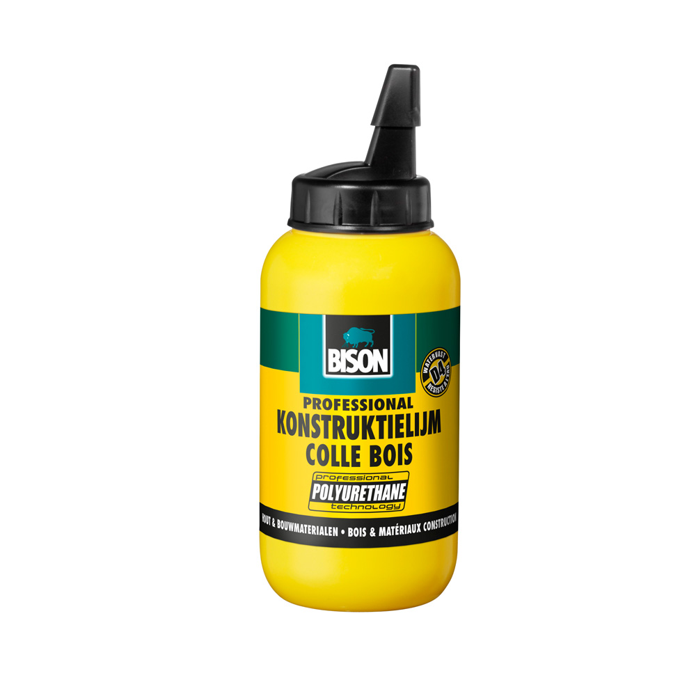Bison Konstructielijm - 250 Gram - Bruin Bison Konstructielijm - 250 Gram - Bruin