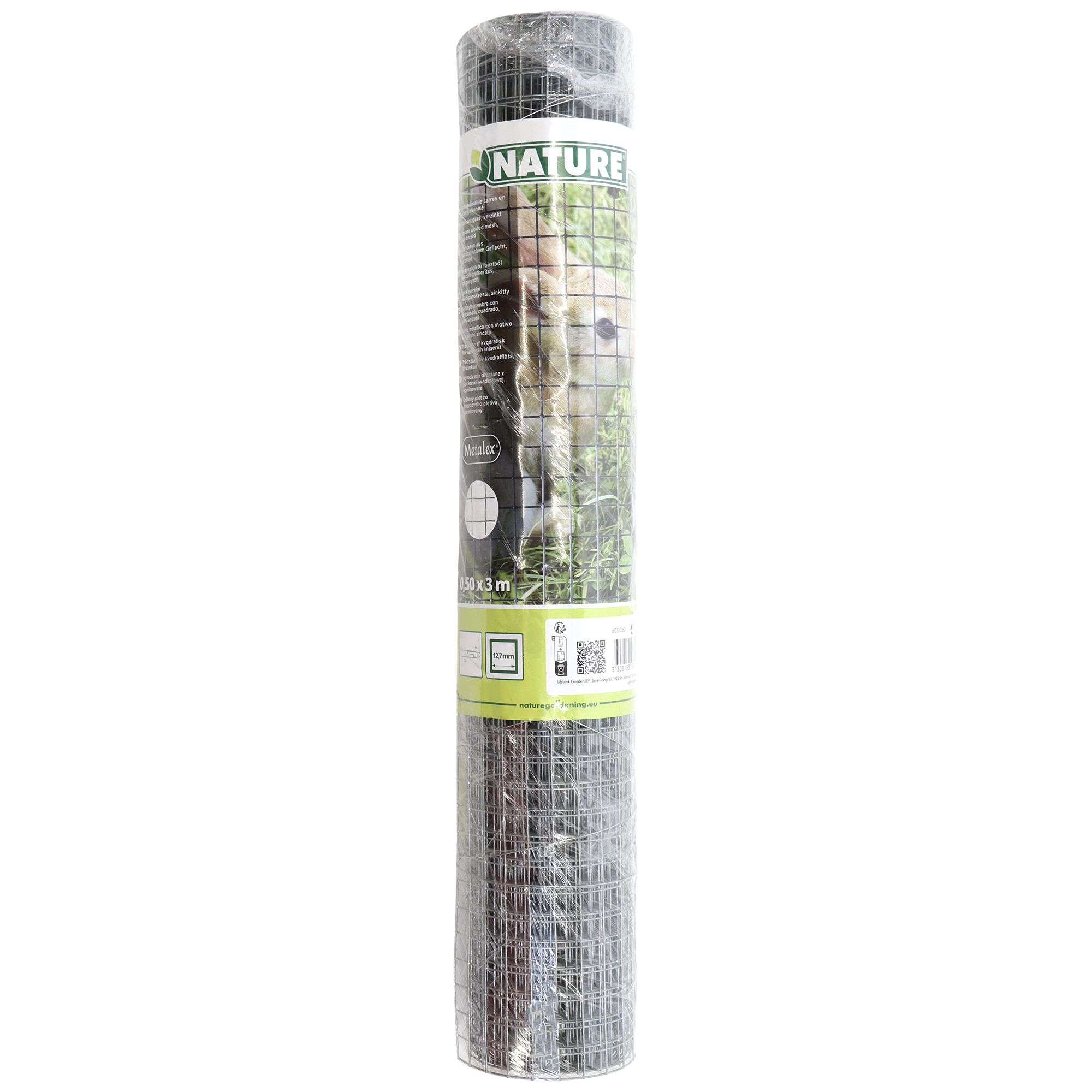 Nature vierkant verzinkt 12,7mm - Gaas - 50 cm - 50x300 cm - 300 cm