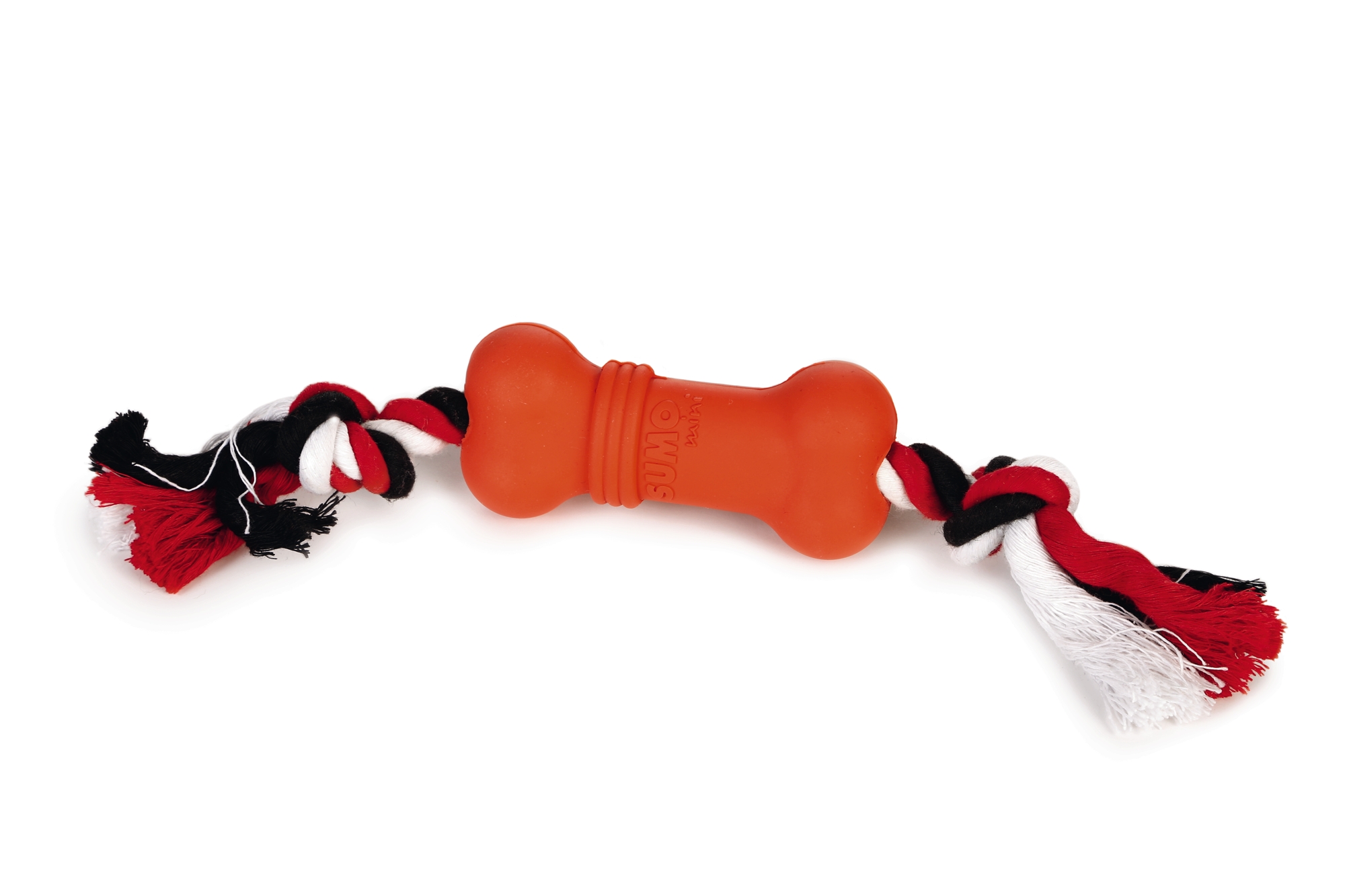 Beeztees Sumo Mini Fit Bone - Apporteren - Hondenspeelgoed - rood - 25x10.8x4.5 cm