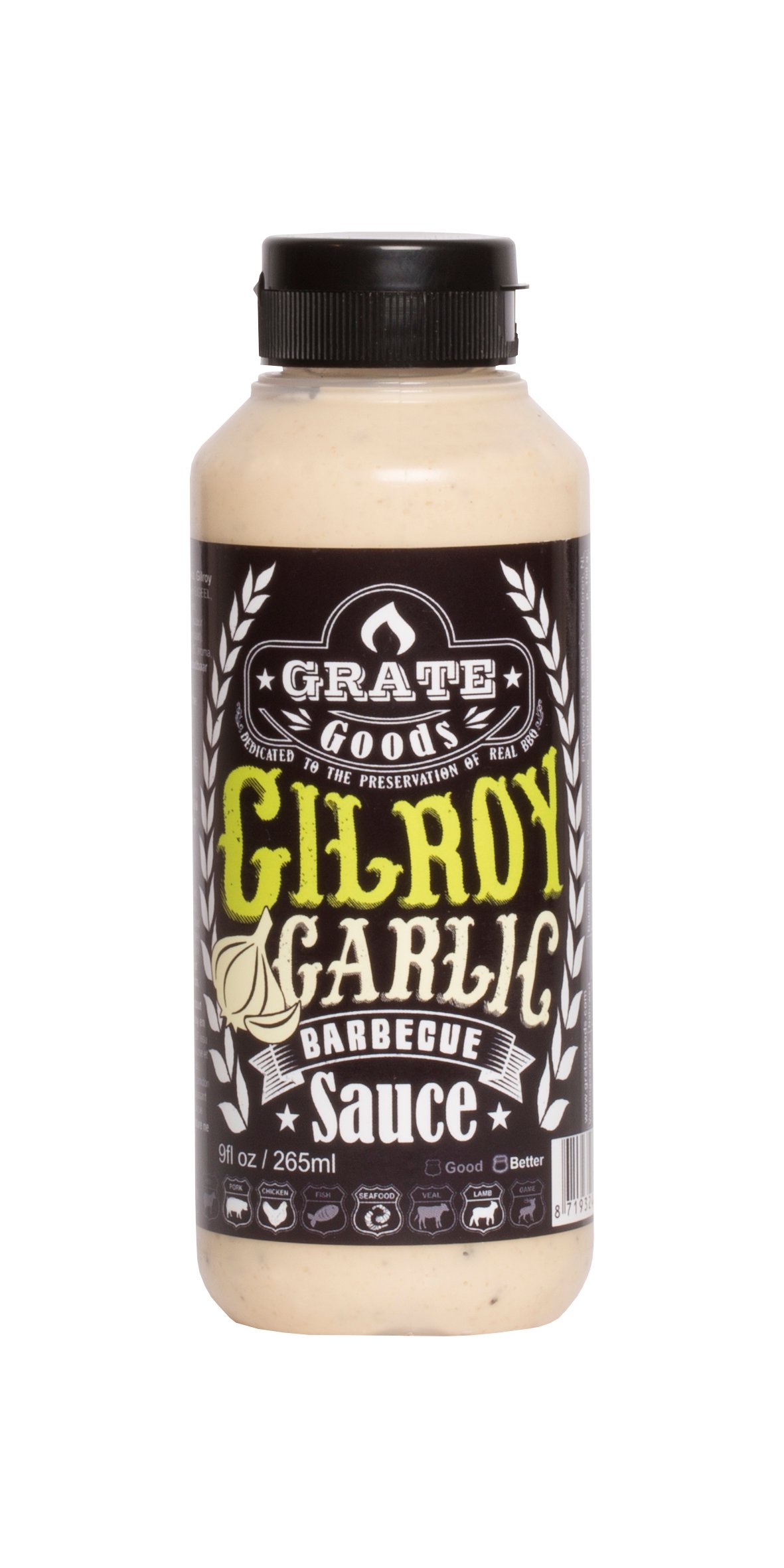 Grate goods Gilroy Garlic - BBQ saus - 265 Milliliter