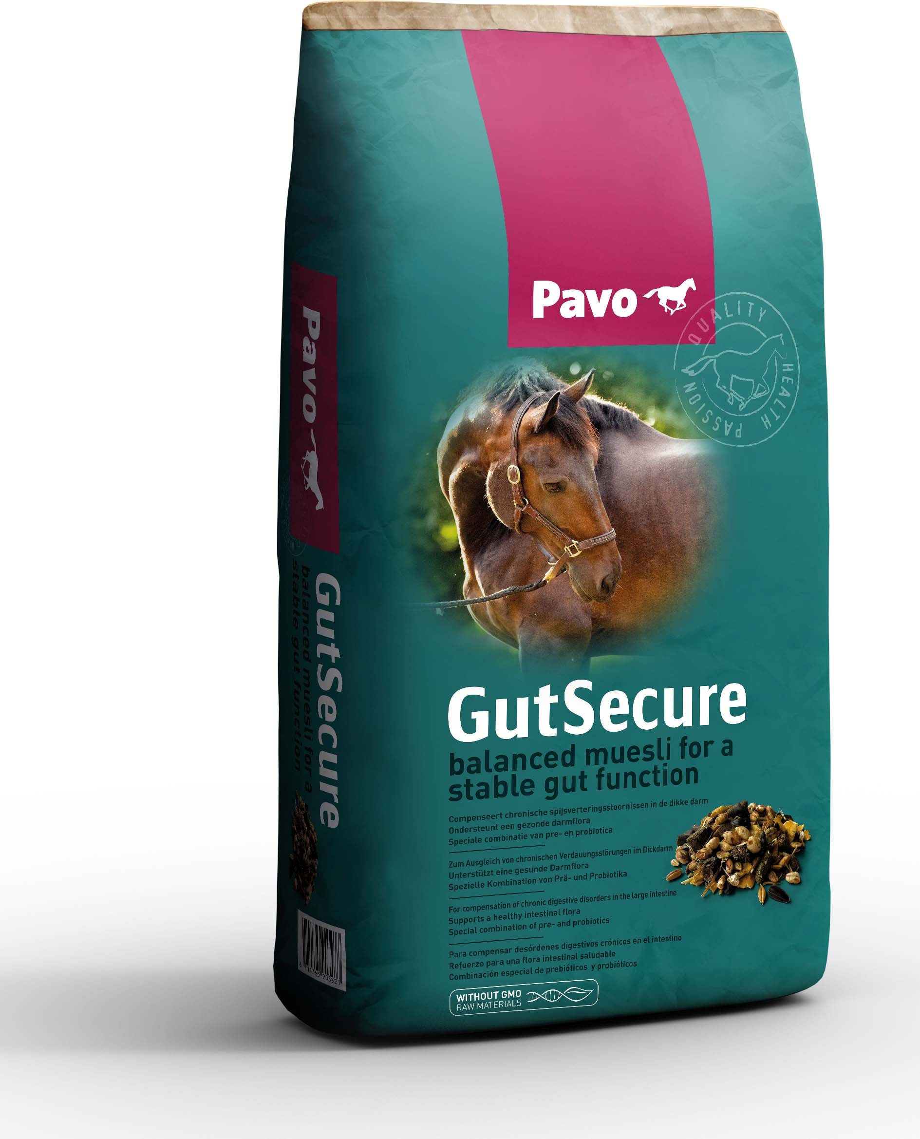 Pavo GutSecure - Specialiteit - Paardenvoer - 15 Kilogram