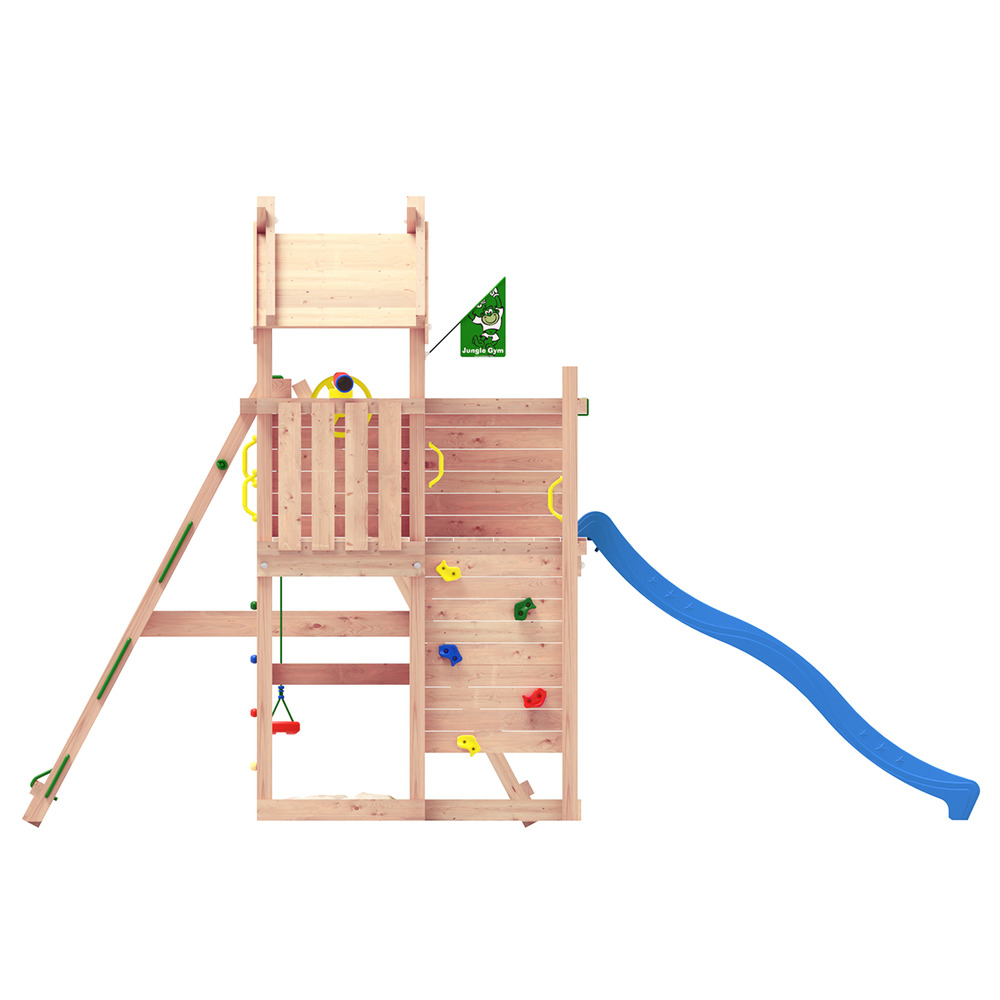 Jungle Gym Vinstra Grenen - Speeltoestel - Donker groen - Grenenhout