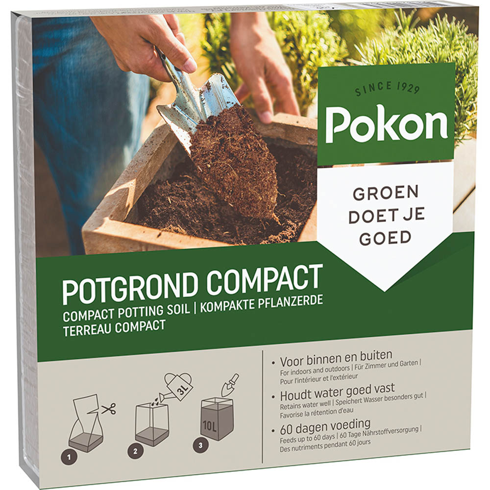 Pokon Kokos compact - Potgrond - 10 Liter