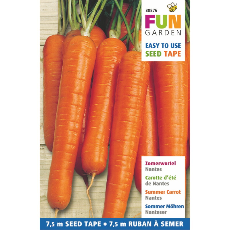 Buzzy Zaadband Wortelen Nantes - Groentezaden