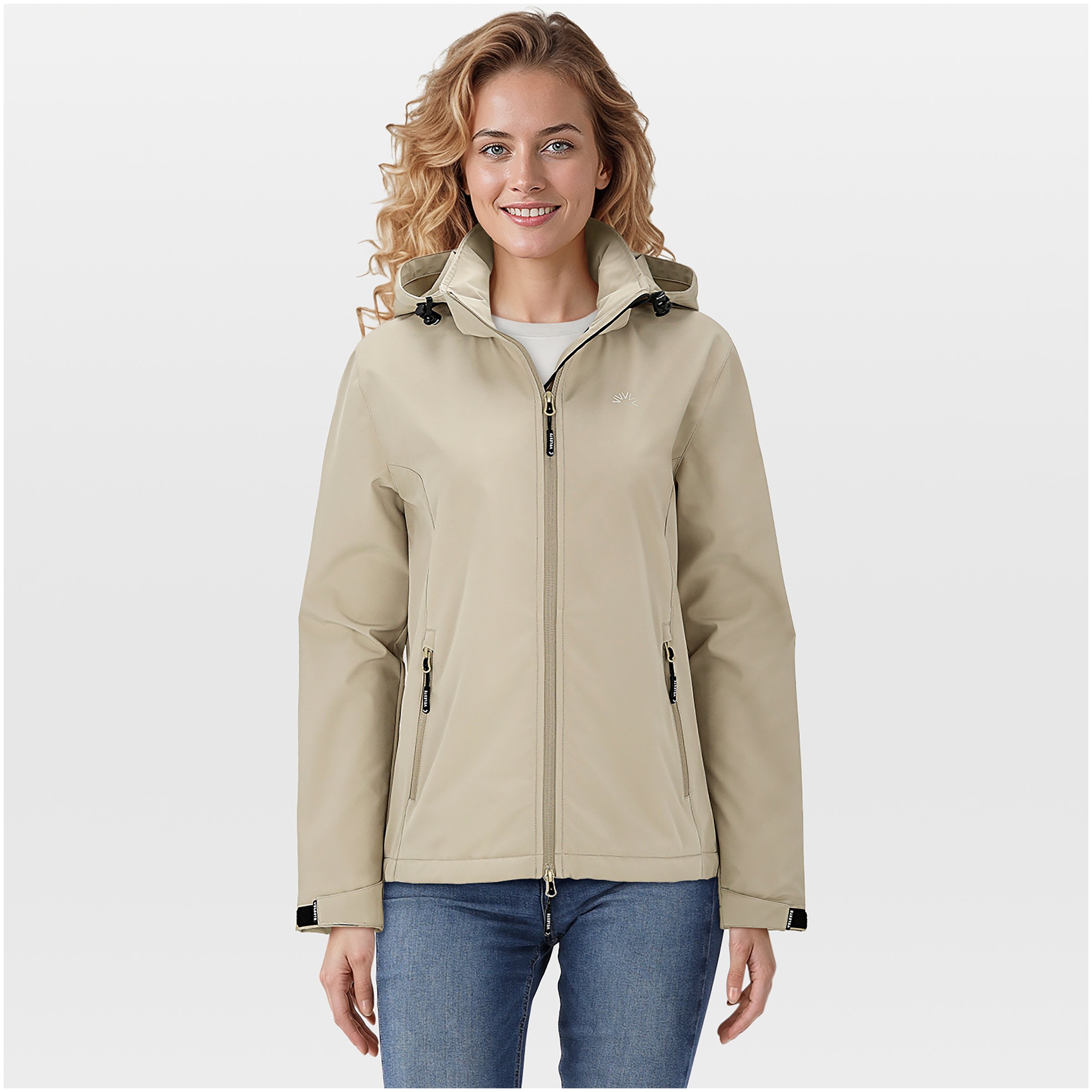 VELESTE Do - Softshell jas - Zand - 36