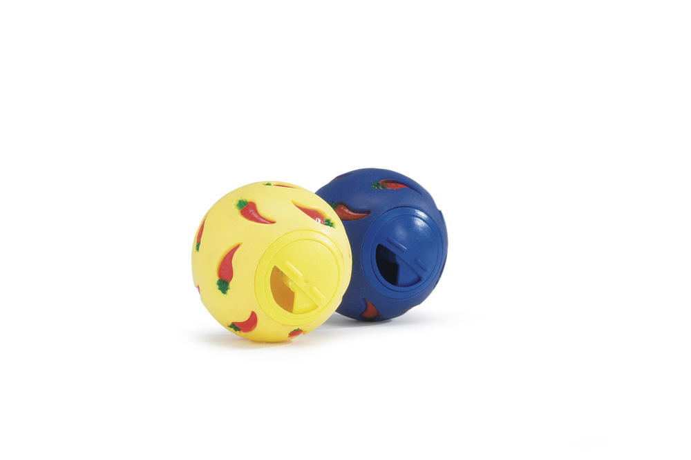Beeztees Snackball   - Knaagdierspeelgoed - Assorti - 9x8x8 cm