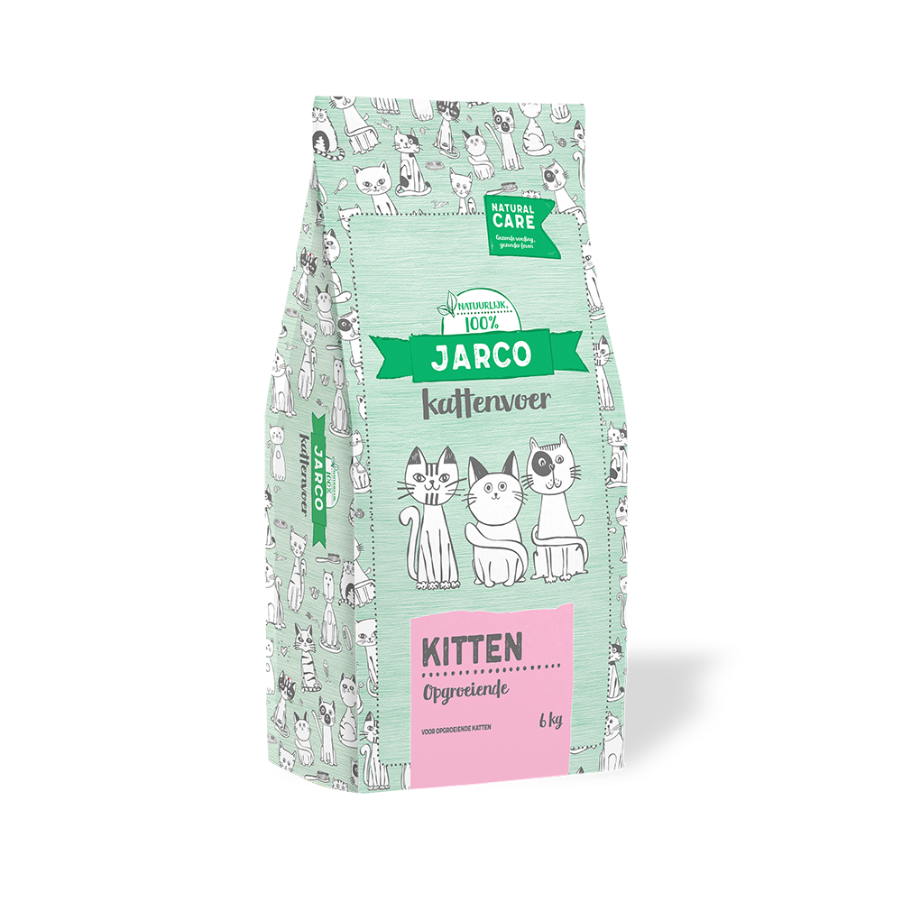 Jarco Natural kitten - Kattenvoer - 6 Kilogram - gevogelte