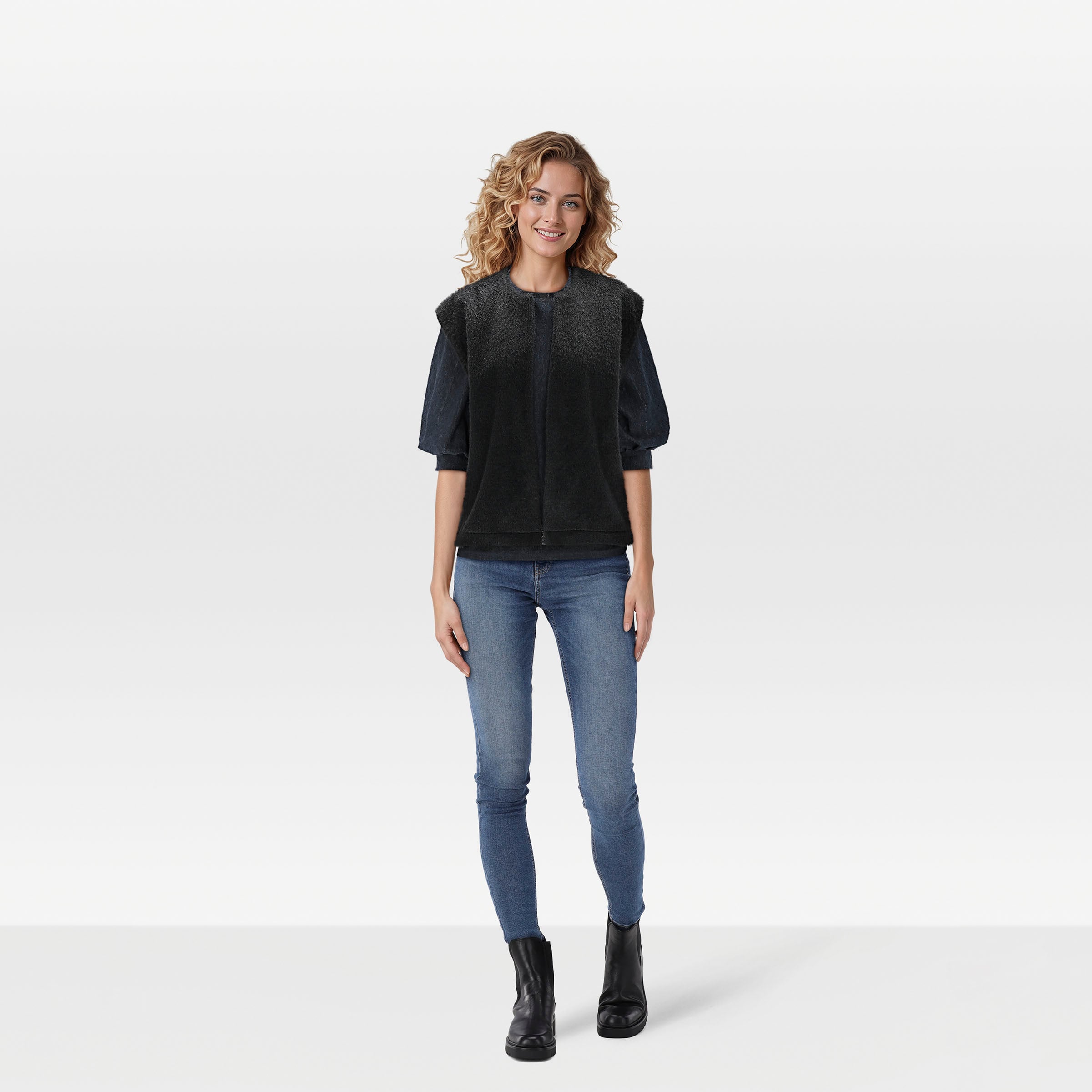 Veleste Ciana - Gilet - Antra - 36 Veleste Ciana - Gilet - Antra - 36