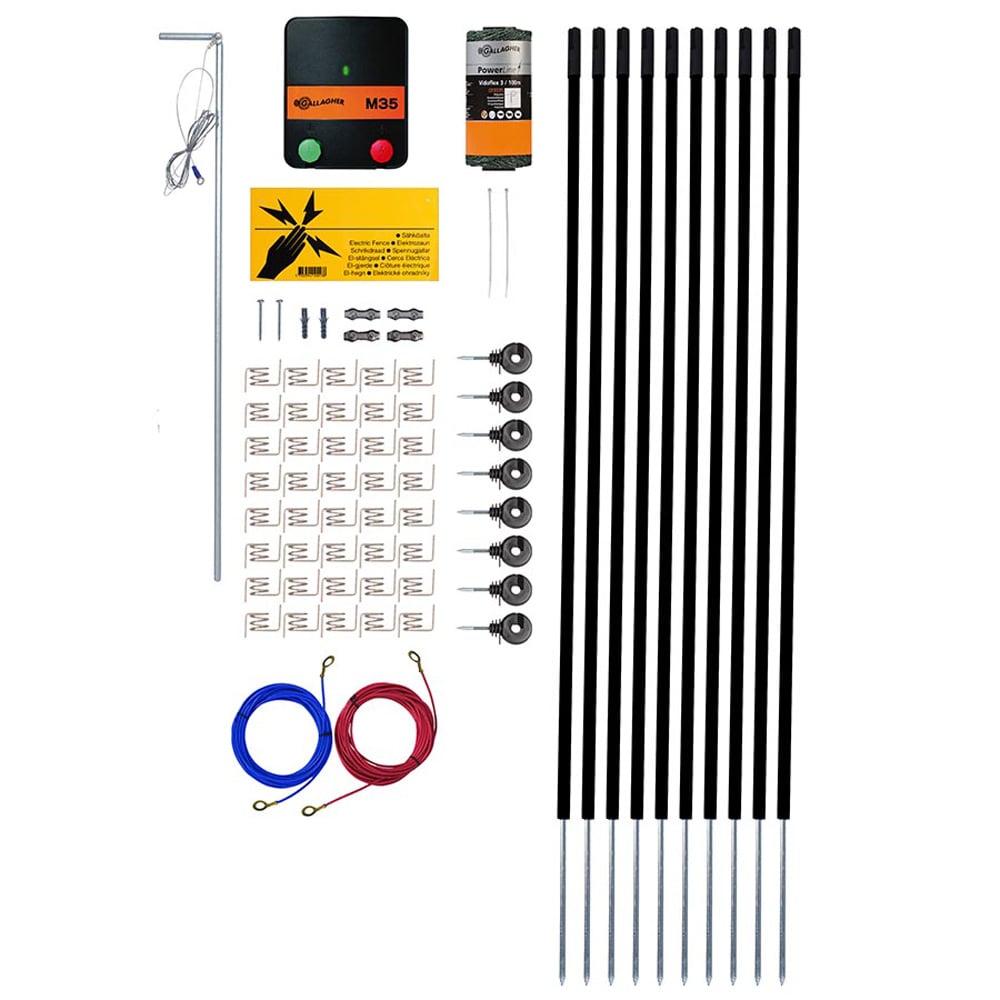 Gallagher Huisdieren kit - M35 - 230V - 85 cm - 85 cm - 230V - 0.35 Joule - 23 cm