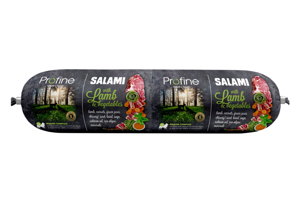 Profine Salami - Hondenvoer - 800 Gram - groente, lam
