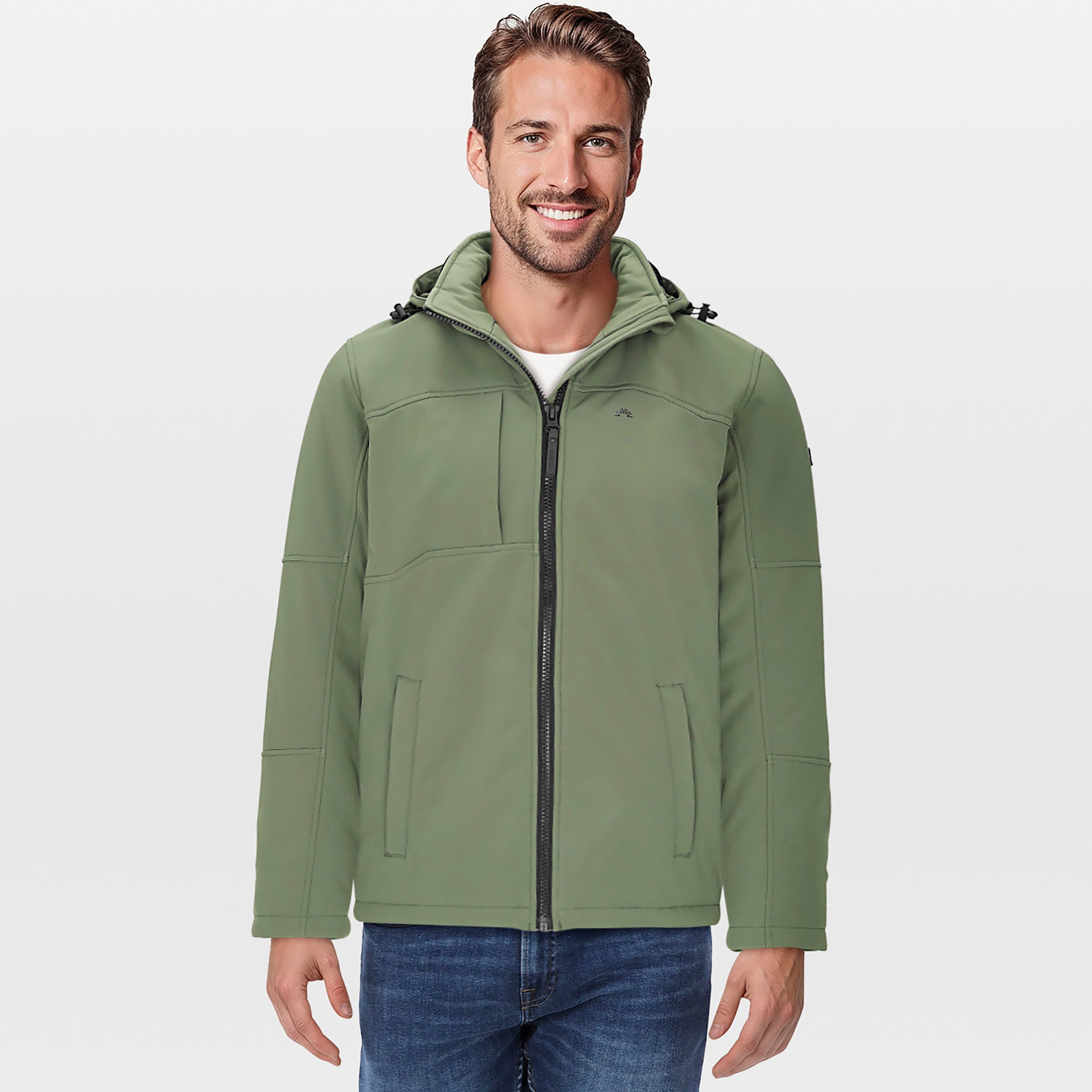 Veleste Roan - Softshell jas - Groen - L Veleste Roan - Softshell jas - Groen - L