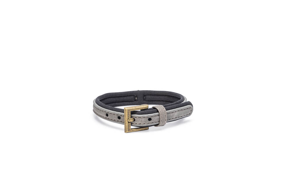 Beeztees Balacron - Halsband Hond - grijs - 21 tot 26 cm