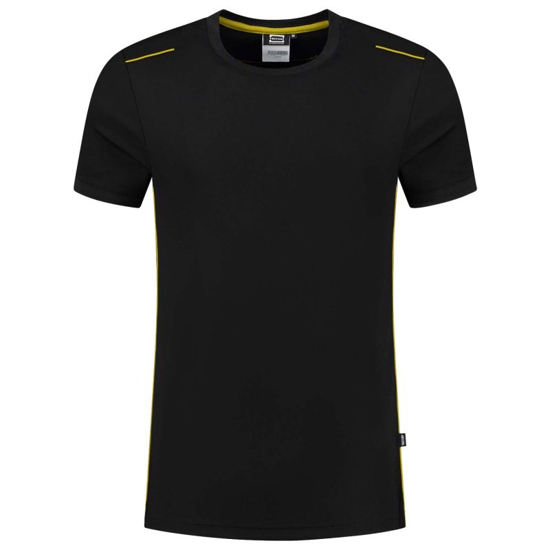 Tricorp Accent  102703 - T-shirt - Zwart/Geel - M