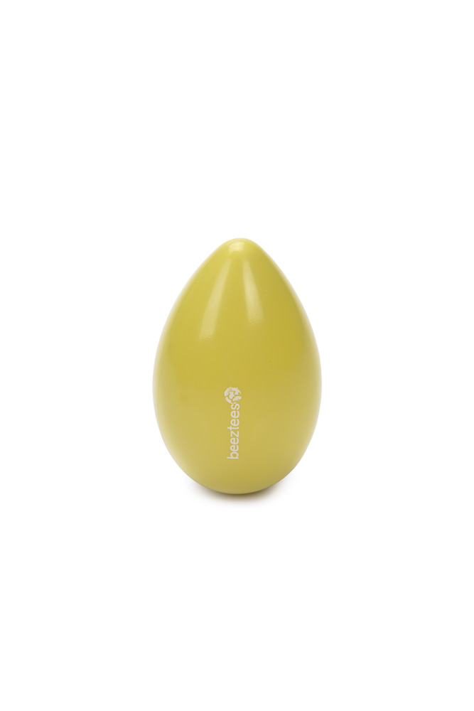 Beeztees Funny Eggy - Hondenspeelgoed - geel - 12.5x12.5x8 cm
