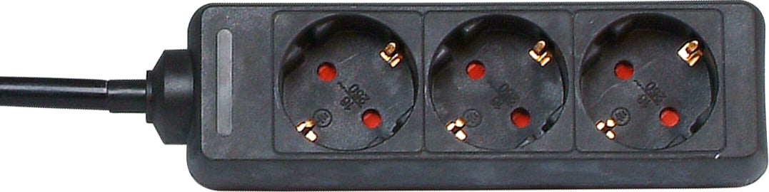 Kopp 3-Voudig 1,4 Meter 3x1.5mm2 - Snoercentrale - 16 - zwart - 1.4 cm