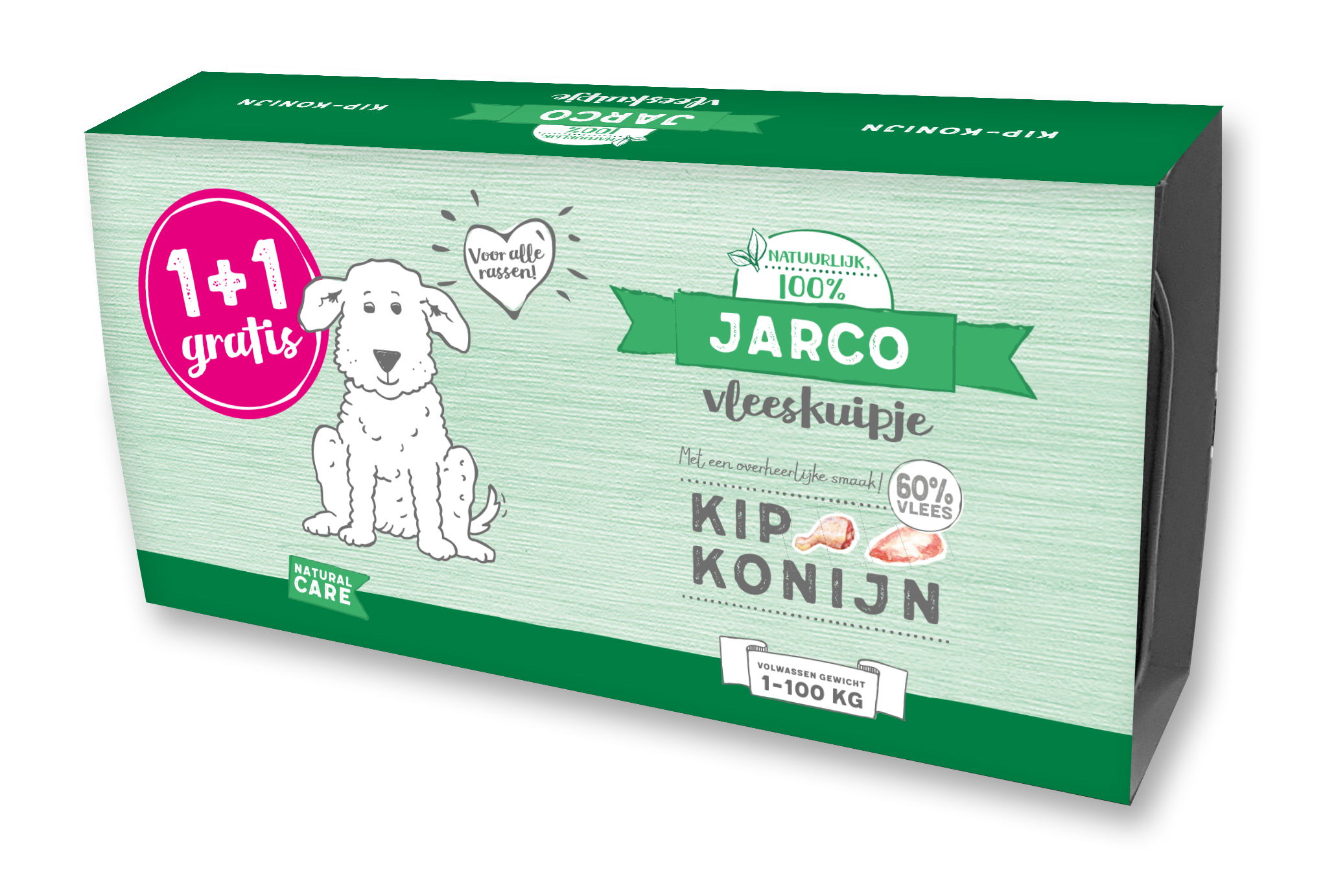 Jarco Dog Alu - Hondenvoer - 300 Gram - konijn, kip