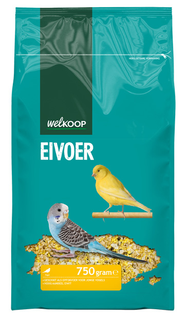 Welkoop Eivoer - Vogelvoer - 750 Gram