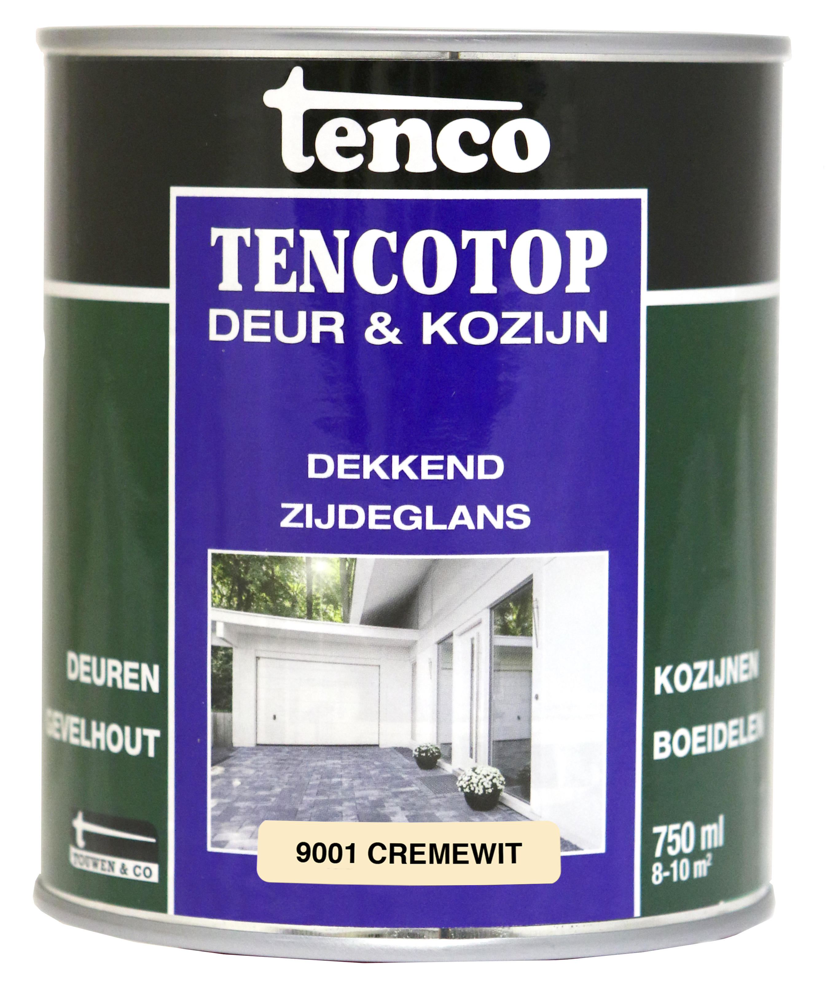 Tenco - Tencotop Houtbescherming - 750 Milliliter - Cremwit Tenco - Tencotop Houtbescherming - 750 Milliliter - Cremwit