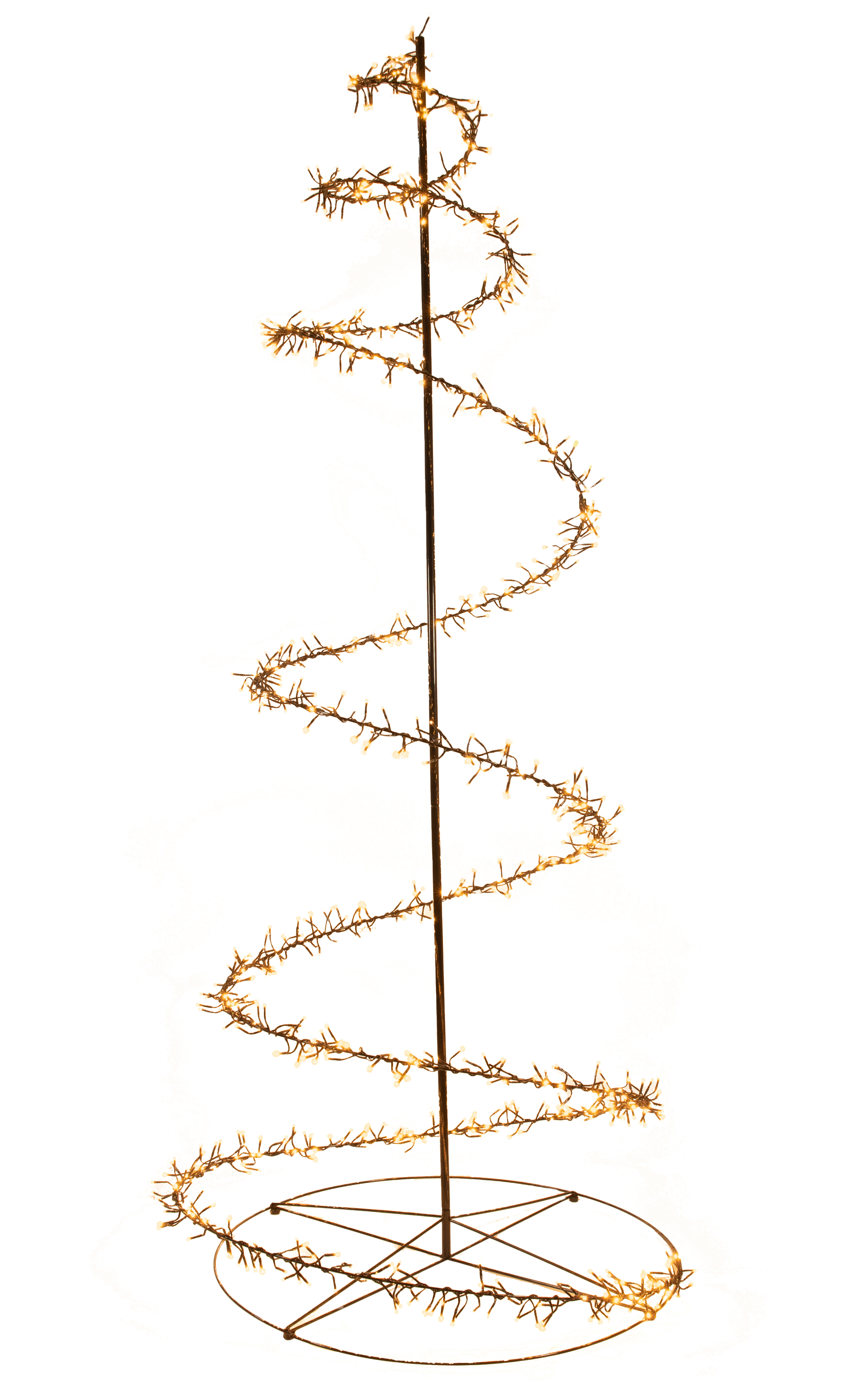 Anna's Collection - Swirl Lichtboom - 960 - Klassiek warm wit - 210 cm