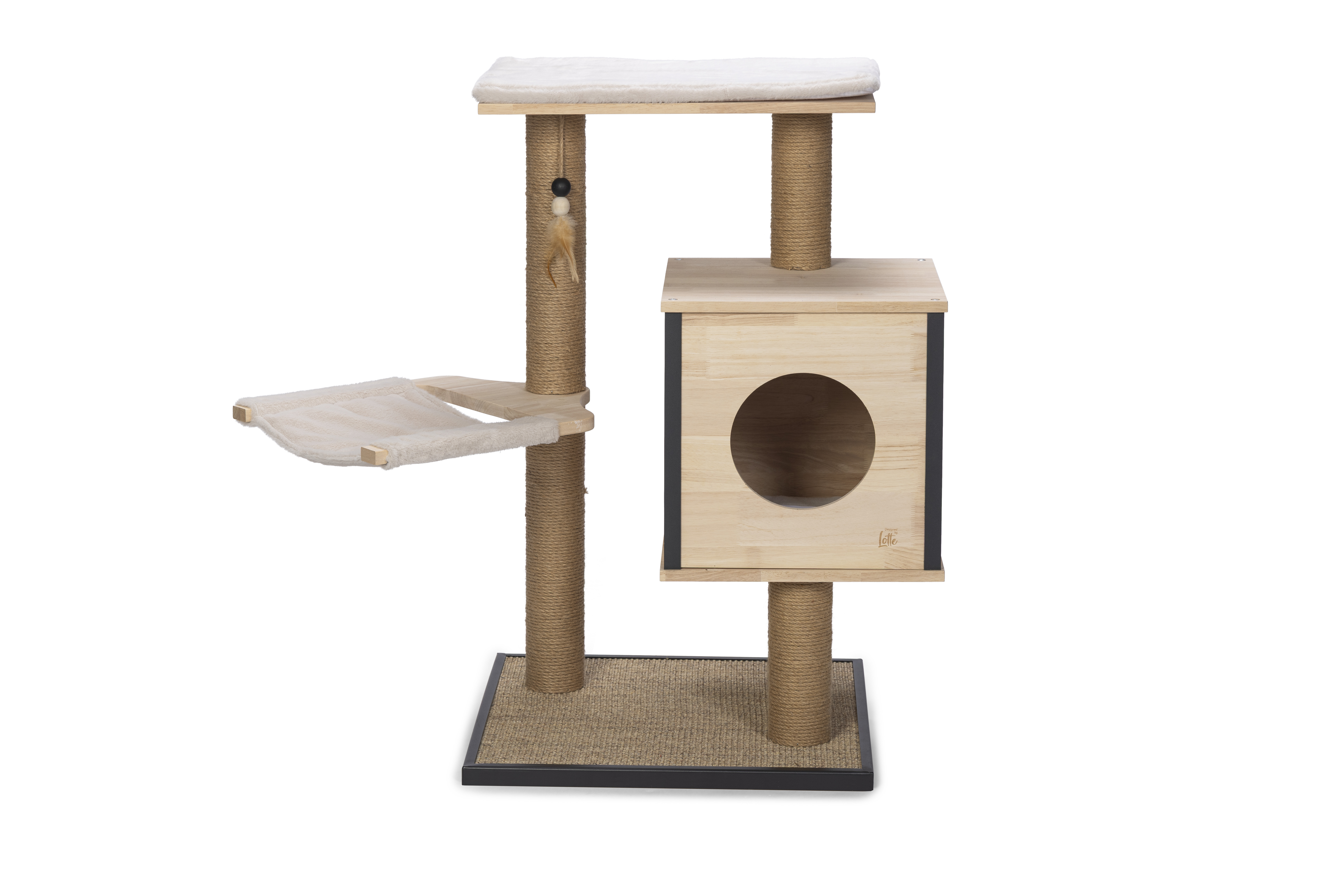 Designed by Lotte Nola - Krabmeubel - Bruin - 97x56x56 cm