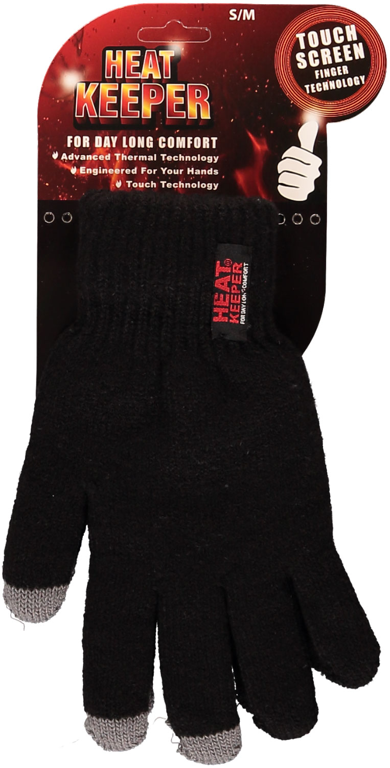 Heatkeeper Itouch - Handschoenen - Zwart - XXL