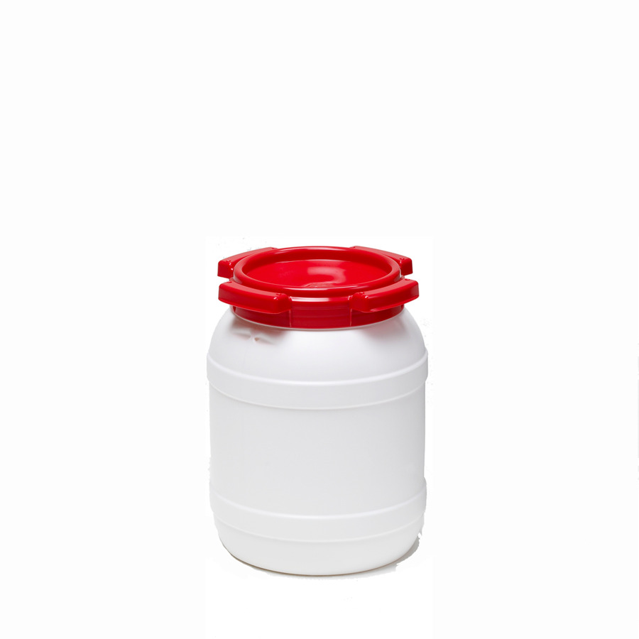 CurTec - Voerton - Met Schroefdeksel - 6 Liter - Rood/Wit CurTec - Voerton - Met Schroefdeksel - 6 Liter - Rood/Wit
