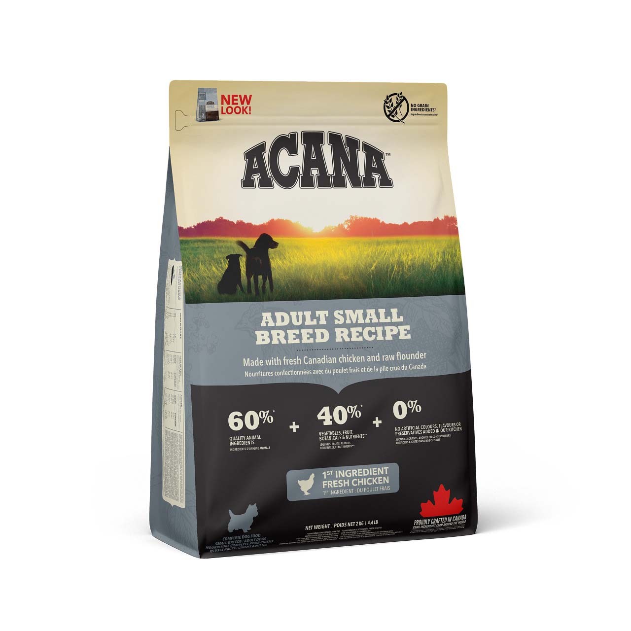 Acana Dog recipe Adult Small - Hondenvoer - 2 Kilogram - gevogelte