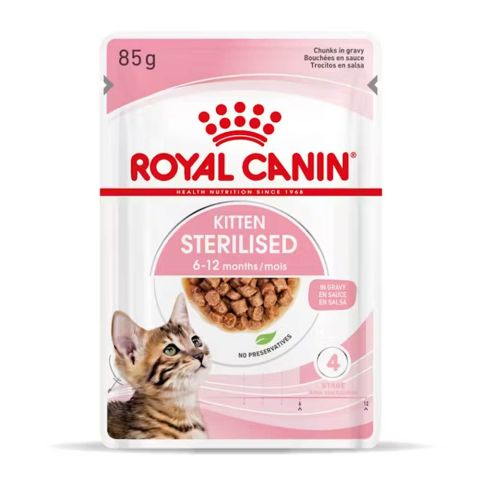 Royal Canin Sterilised Gravy - Kattenvoer - 1.02 Kilogram