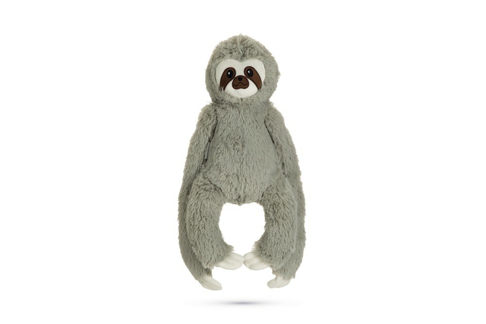 Beeztees Luiaard Mees Knuffel - Knuffels - grijs - 12.5x20x40 cm