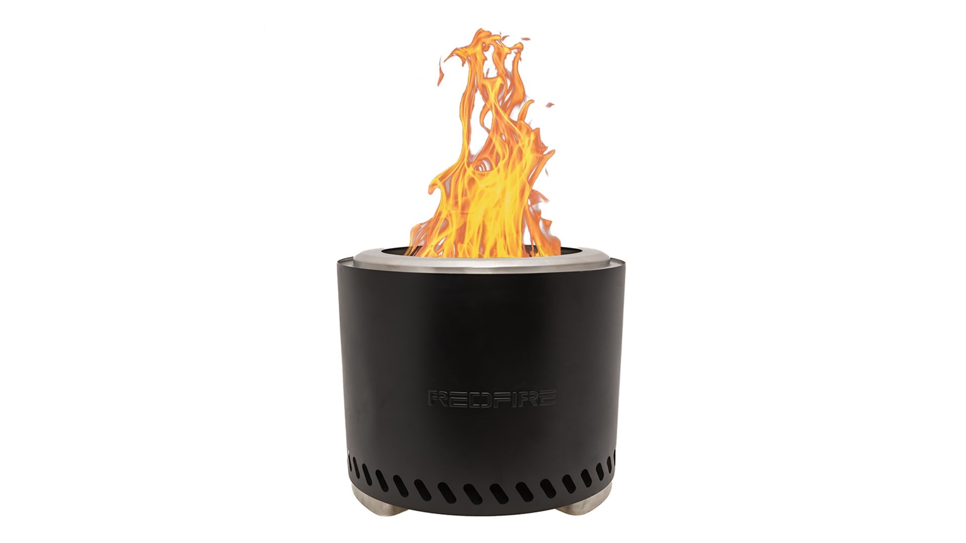 RedFire Volcano Pellet - Vuurhaard L - Rond - Zwart - Rvs - 38 cm - L