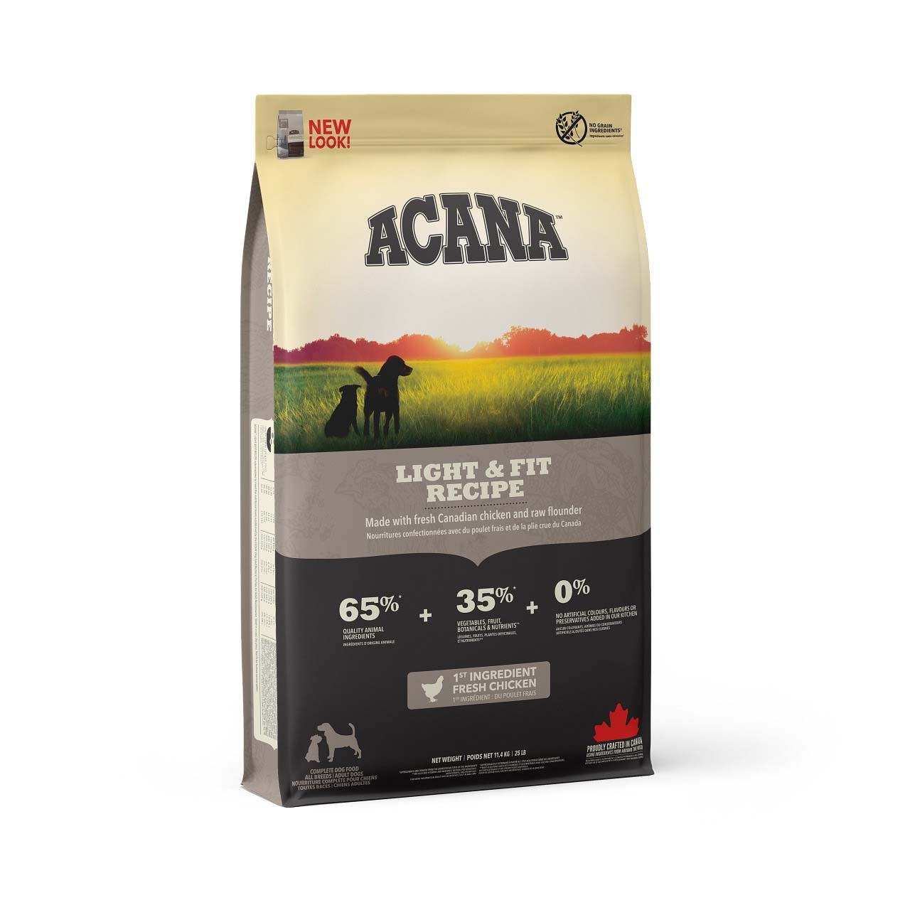 Acana Dog recipe Light - Hondenvoer - 11.4 Kilogram - gevogelte