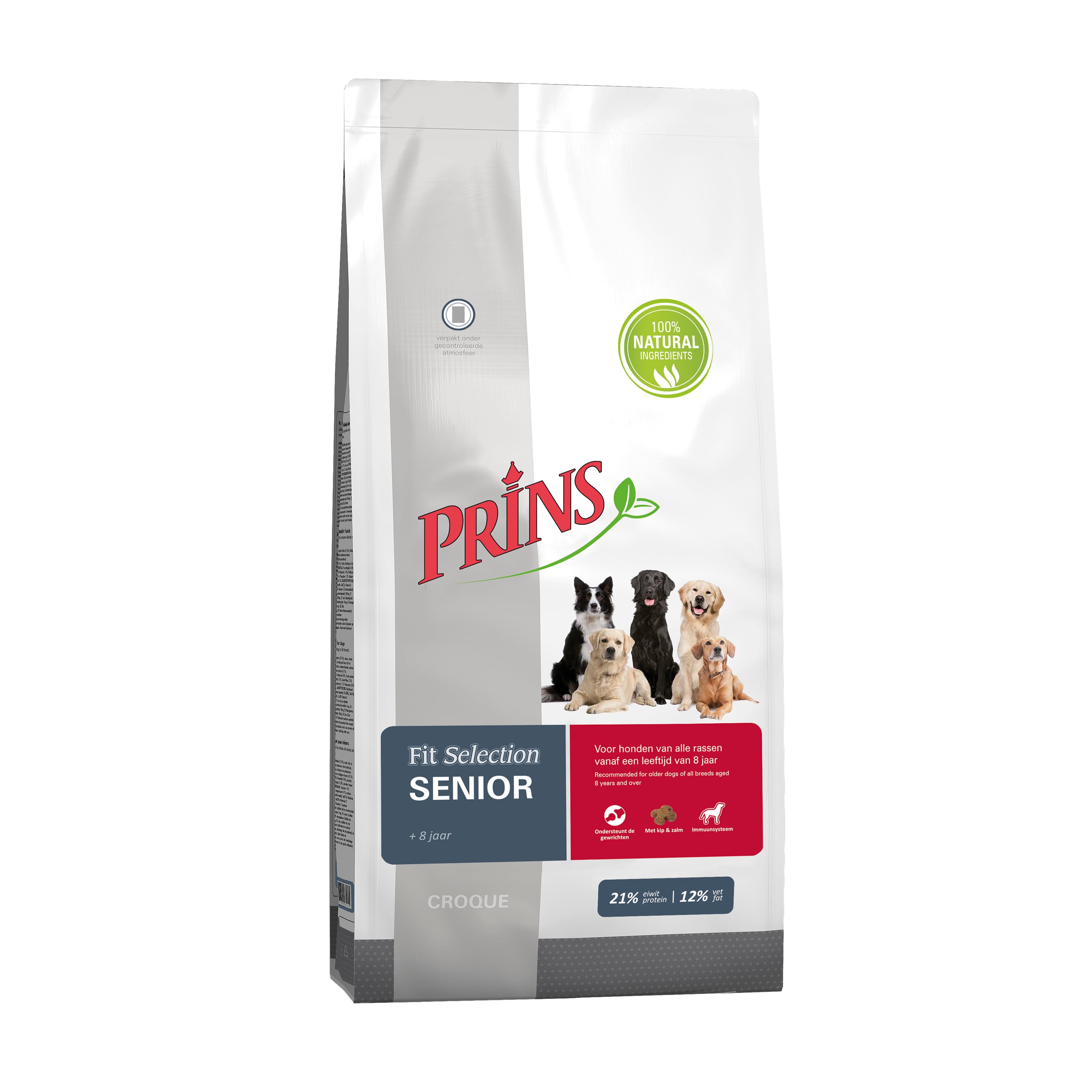 Prins Fit Selection Senior - Hondenvoer - 2 Kilogram - kip Prins Fit Selection Senior - Hondenvoer - 2 Kilogram - kip