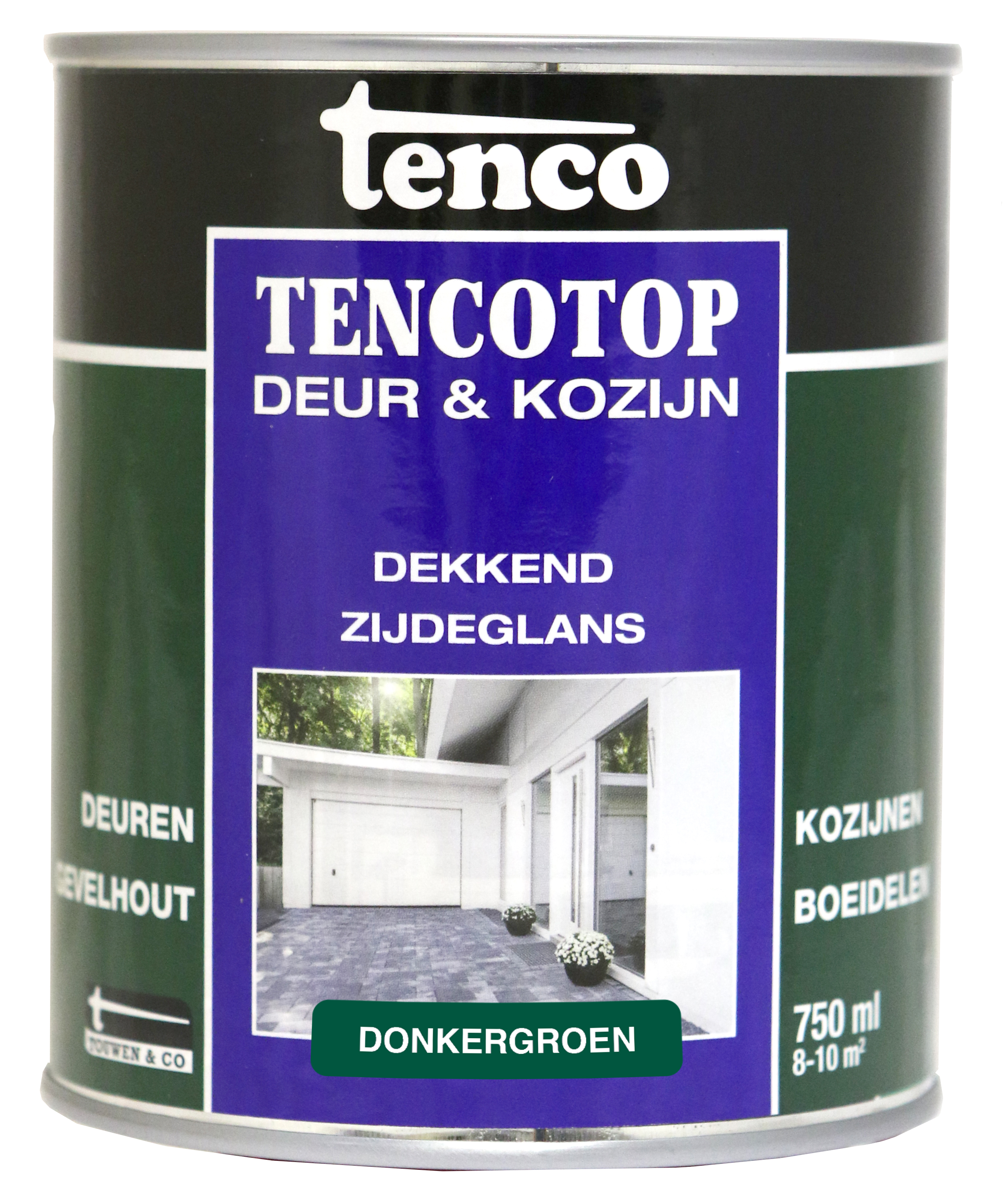 Tenco - Tencotop Houtbescherming - 750 Milliliter - Donkergroen Tenco - Tencotop Houtbescherming - 750 Milliliter - Donkergroen