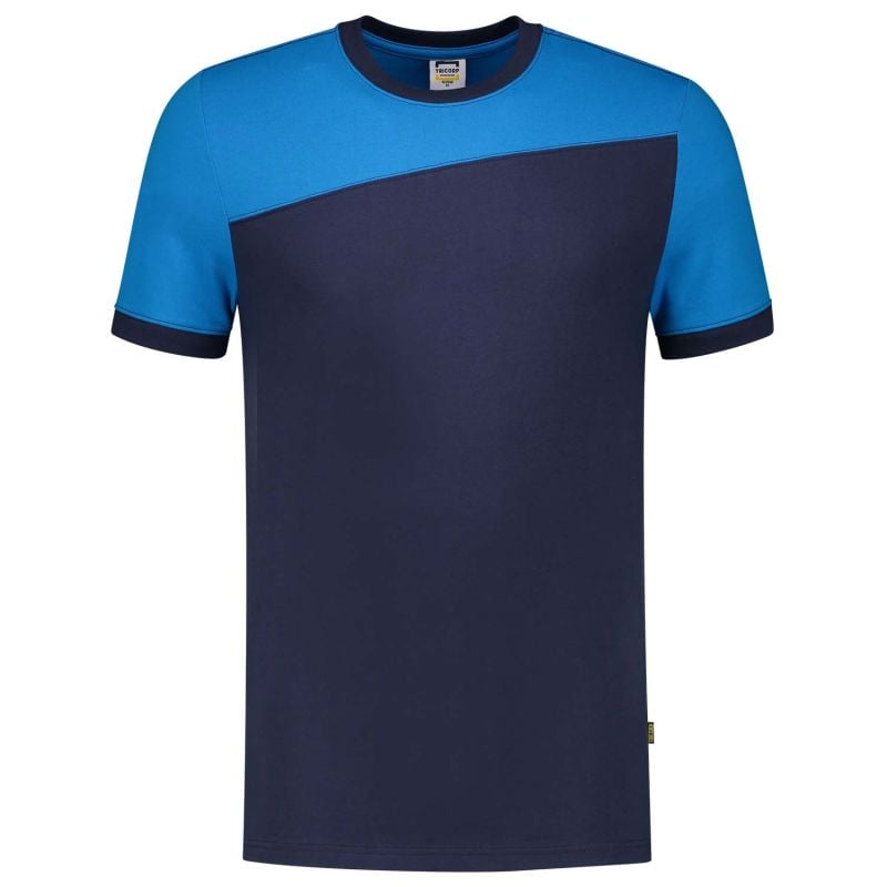 Tricorp Bicolor 102006 - T-shirt - Blauw/Lichtblauw - 3XL Tricorp Bicolor 102006 - T-shirt - Blauw/Lichtblauw - 3XL