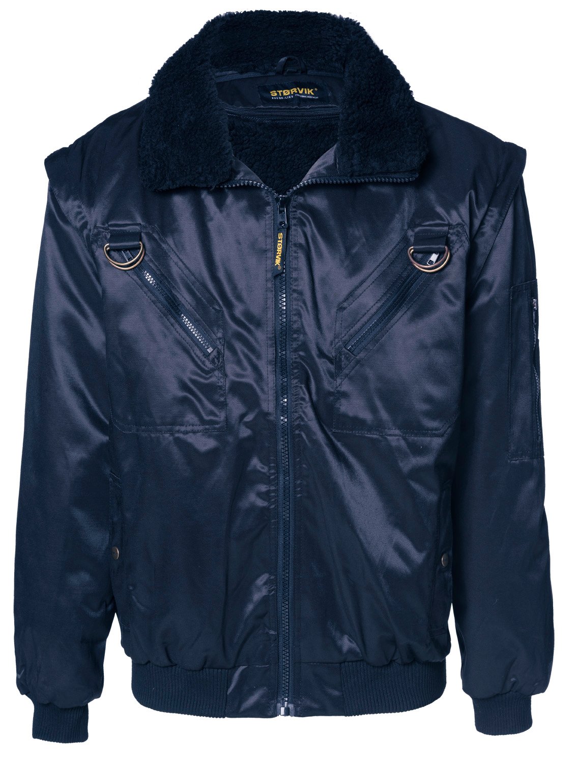 Störvik Stockholm - Pilotjack - Heren Jas - donkerblauw - M