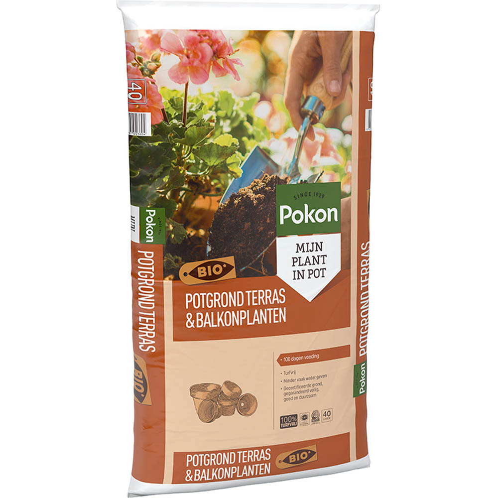 Pokon Bio Terras & balkon potgrond - Potgrond - 40 Liter