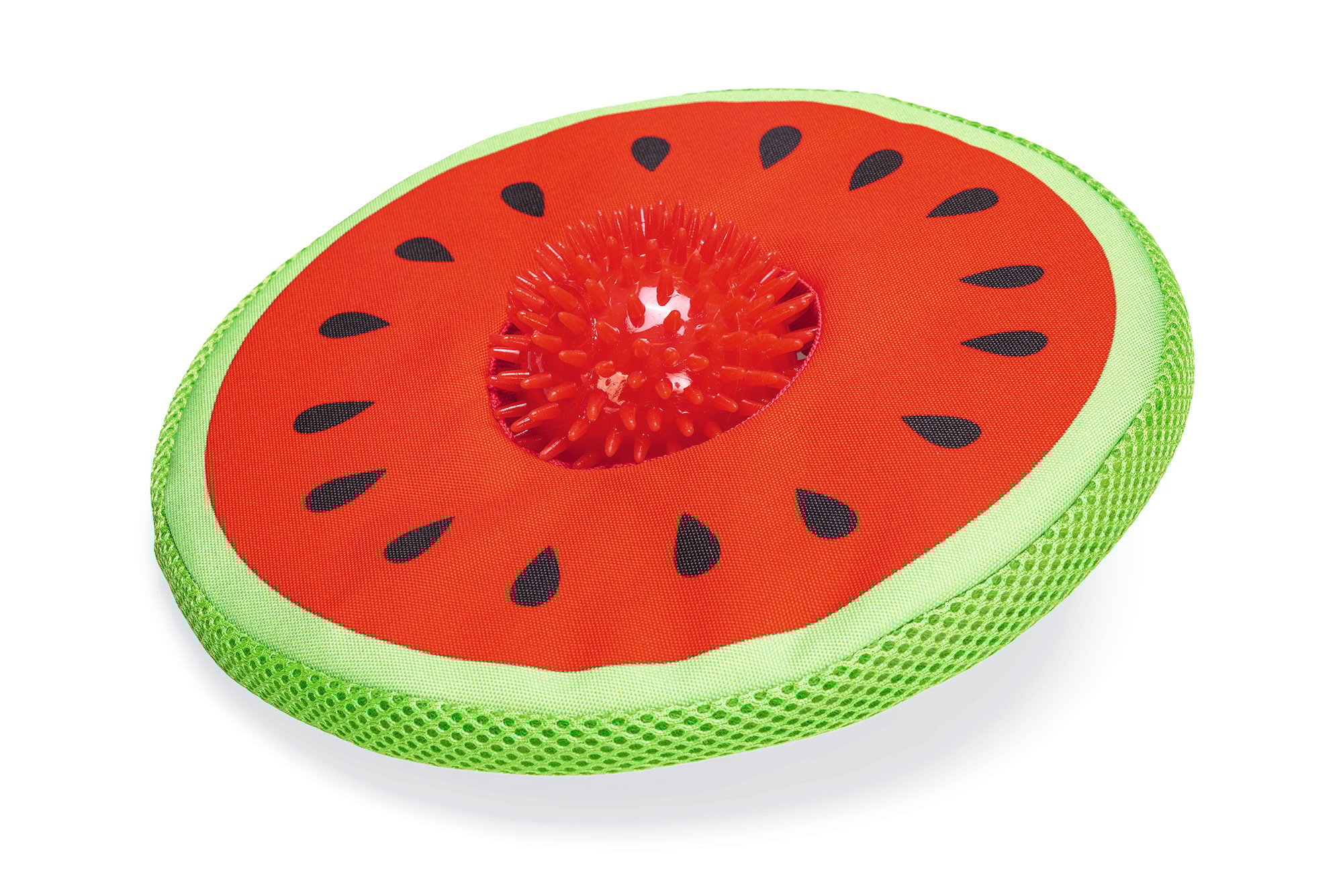Beeztees Meloen Spikie - Waterspeelgoed Hond - Rood - 8x8x25 cm