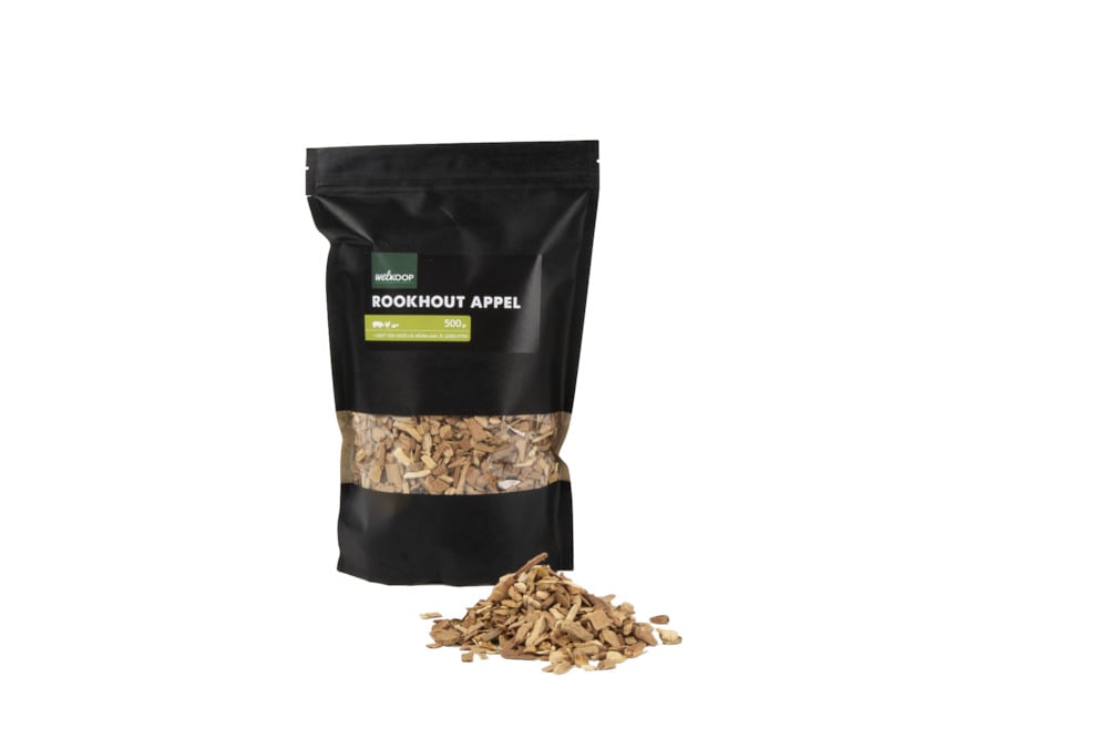 Welkoop - Rookhout Appel - 500 Gram - Bruin - Appel